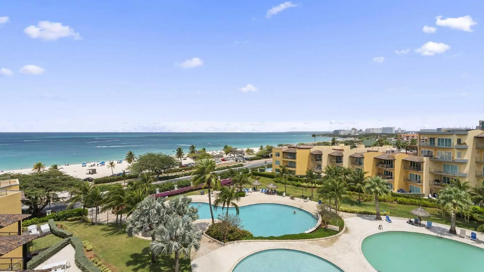 بيت للعطل Beachfront - Ocean Extravaganza 3Br Condo - E121 شاطئ بالم